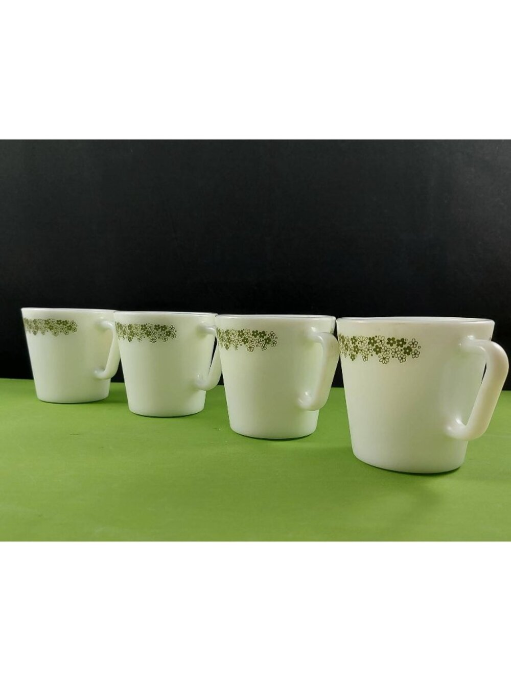 Pyrex Spring Blossom Coffee Mugs, Crazy Daisy Coffee Tea Mugs